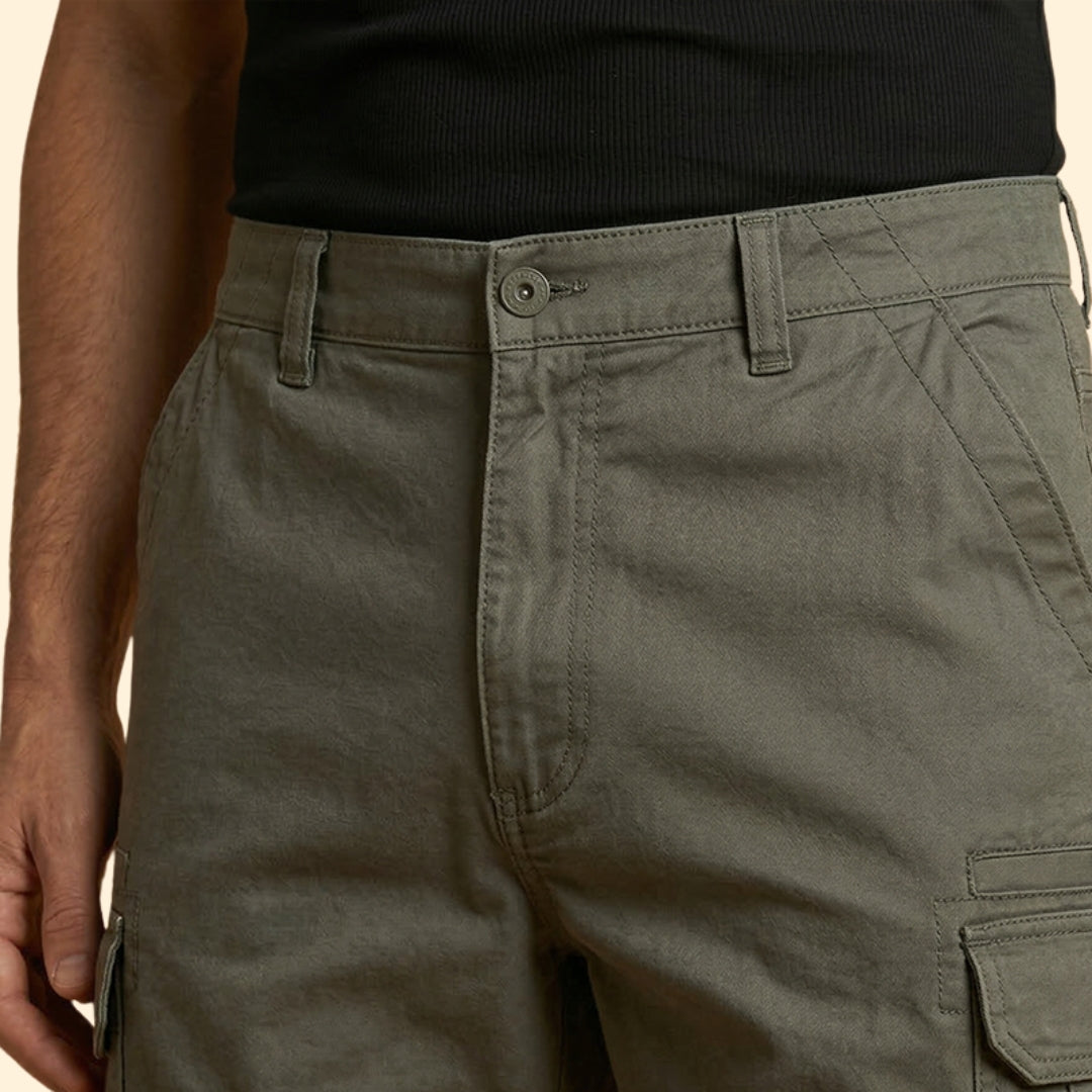 Men's Multi-Pocket Utility Shorts