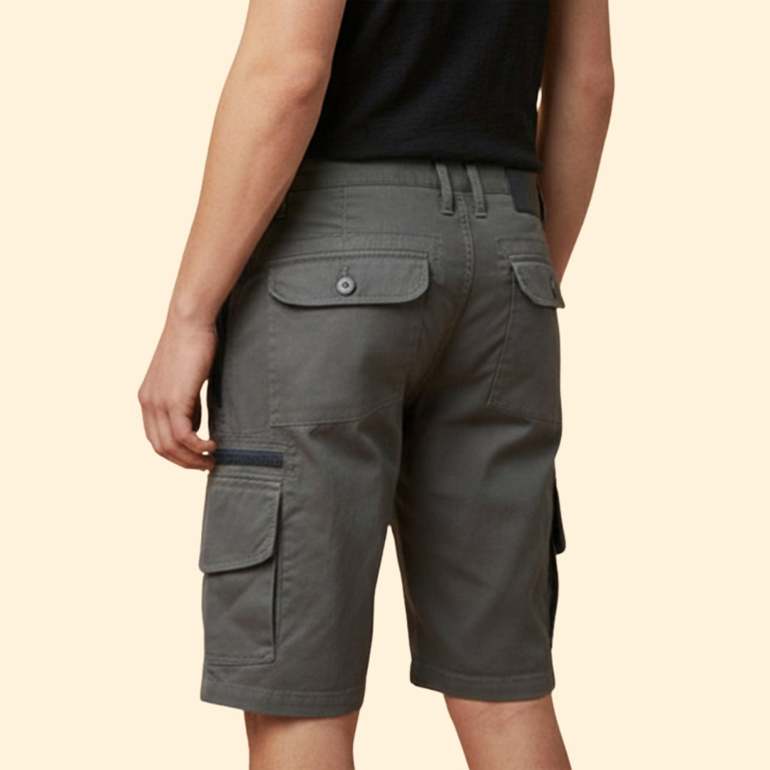 Men's Multi-Pocket Utility Shorts