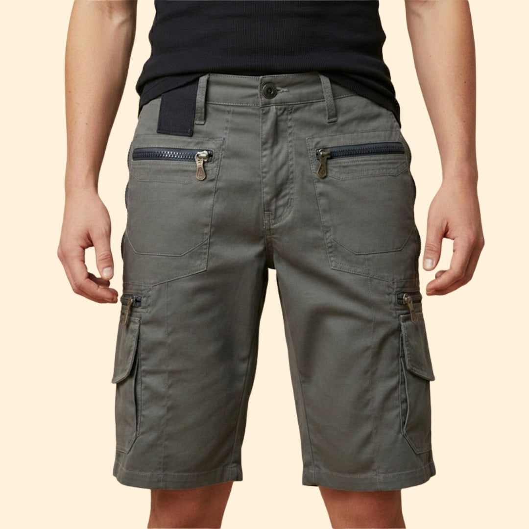 Men's Multi-Pocket Utility Shorts