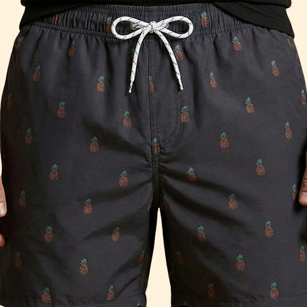 Men's Playful Flamingo Pool Shorts