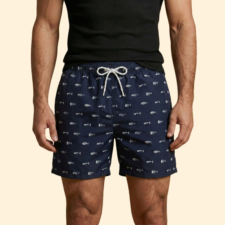 Men's Playful Flamingo Pool Shorts