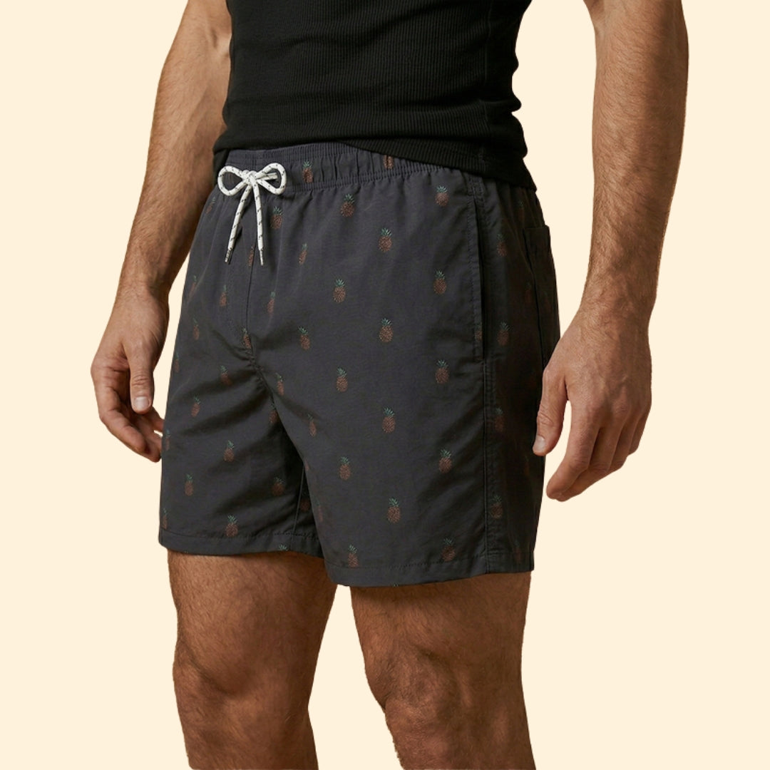 Men's Playful Flamingo Pool Shorts