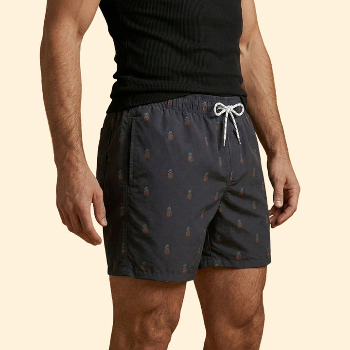 Men's Playful Flamingo Pool Shorts
