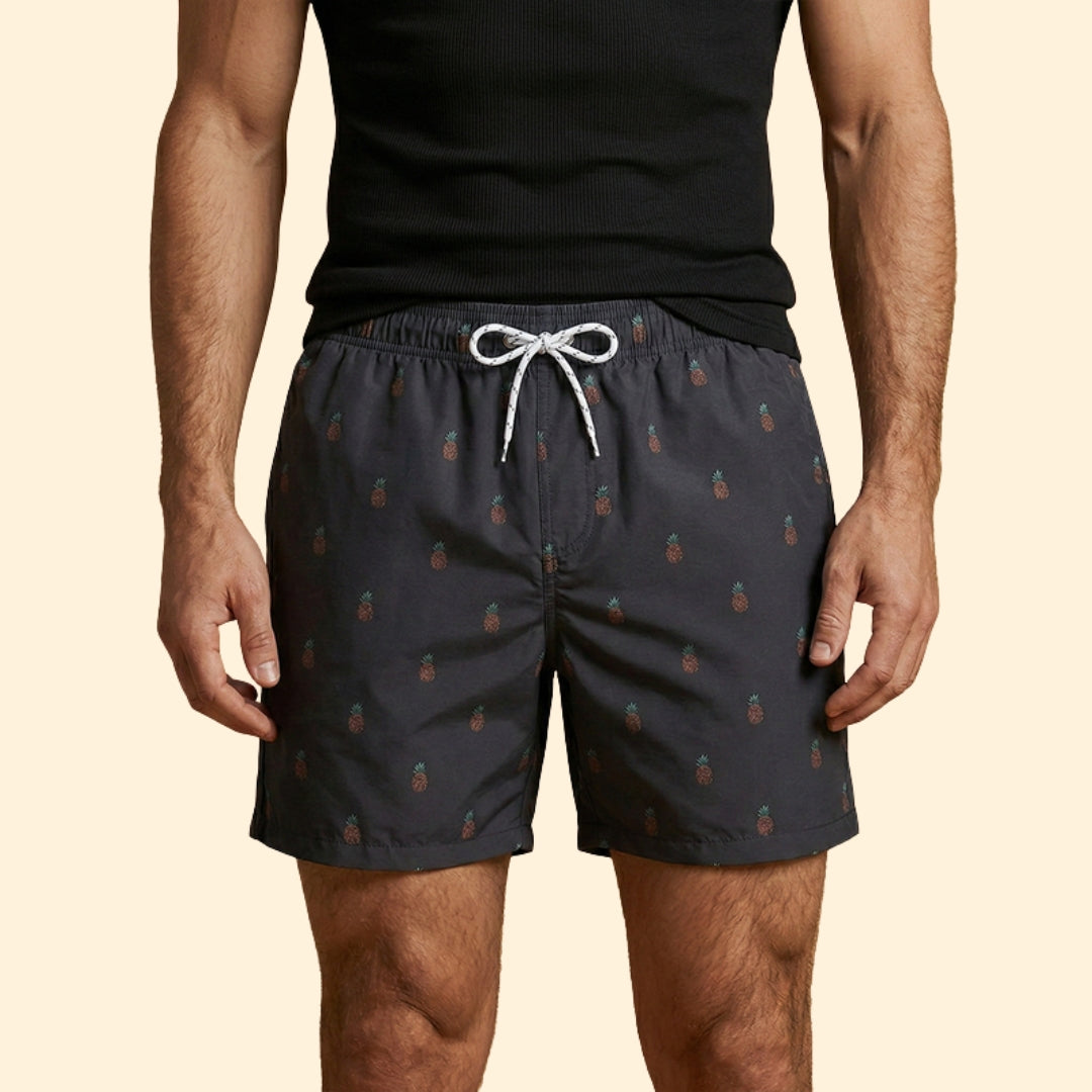 Men's Playful Flamingo Pool Shorts