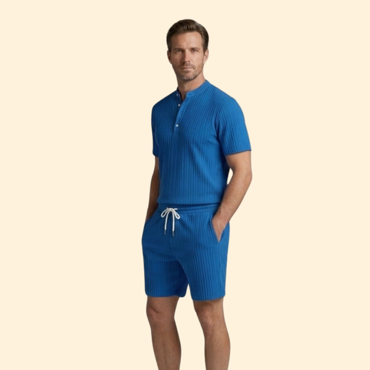Men’s Pleated Summer Set