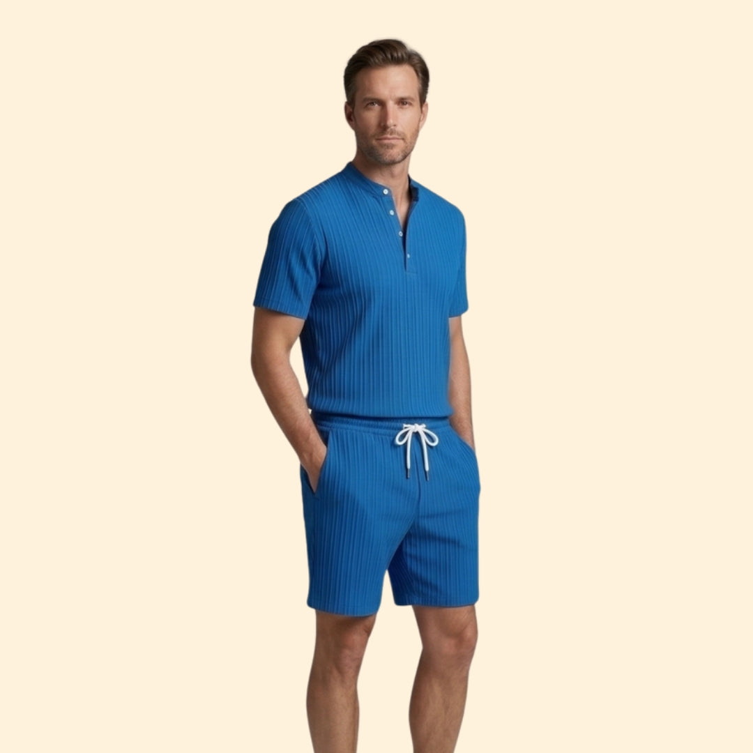 Men’s Pleated Summer Set