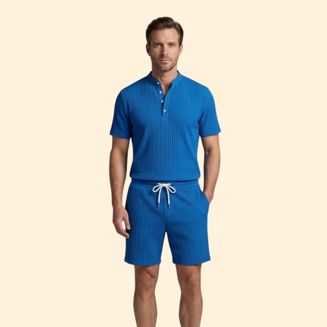 Men’s Pleated Summer Set