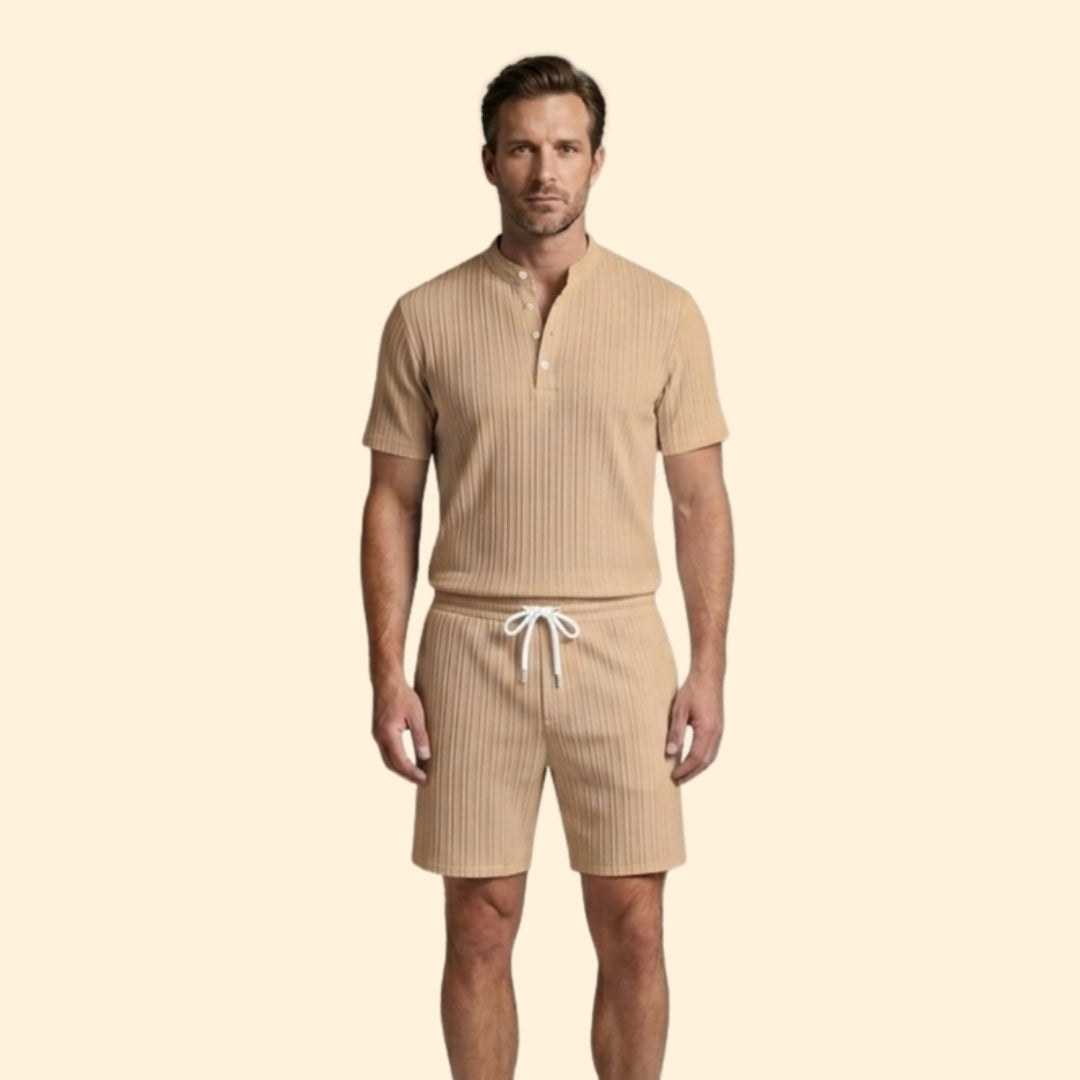 Men’s Pleated Summer Set