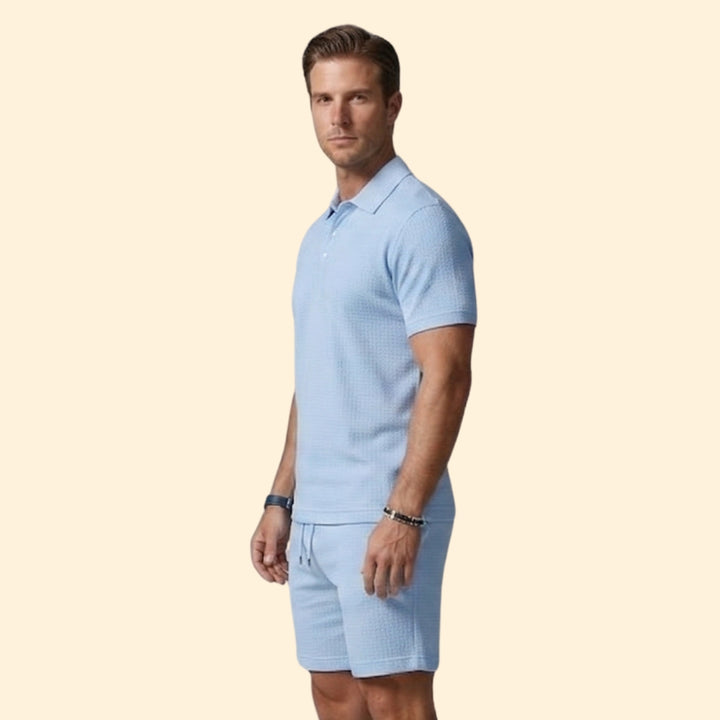 Men's Polo & Shorts Set