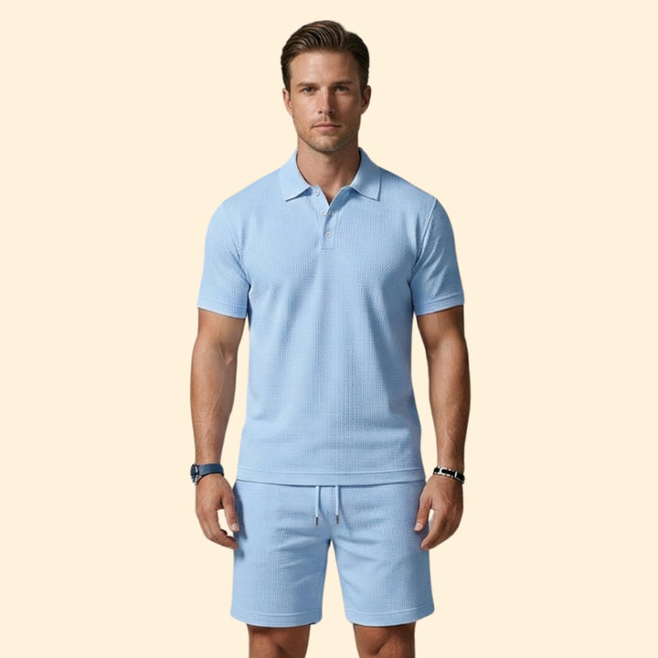 Men's Polo & Shorts Set