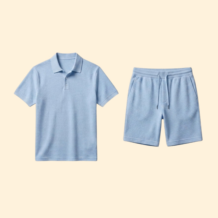Men's Polo & Shorts Set