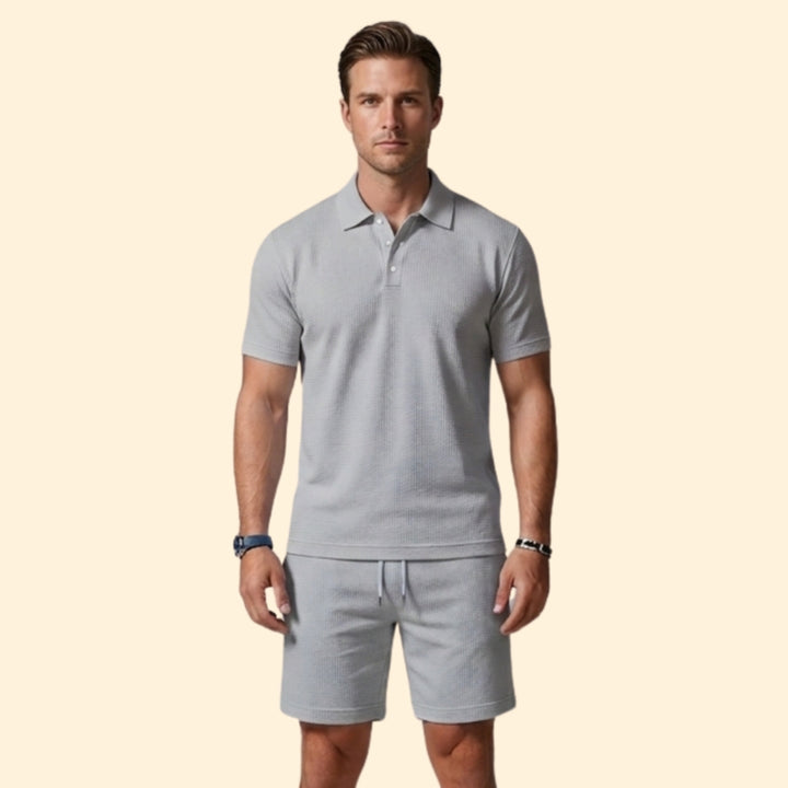 Men's Polo & Shorts Set