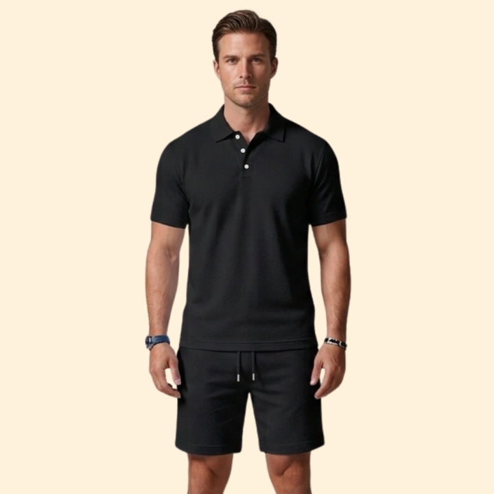 Men's Polo & Shorts Set