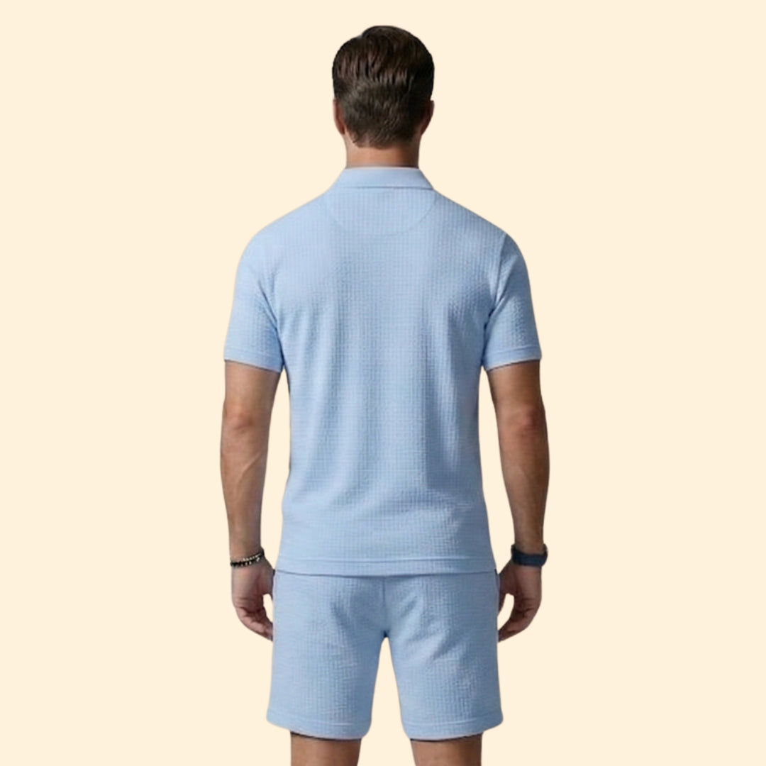 Men's Polo & Shorts Set