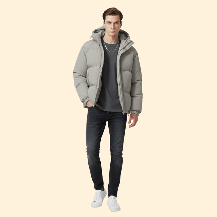 Men’s Puffer Hooded Coat