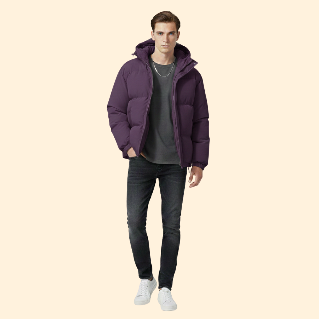 Men’s Puffer Hooded Coat