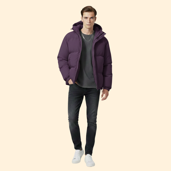 Men’s Puffer Hooded Coat