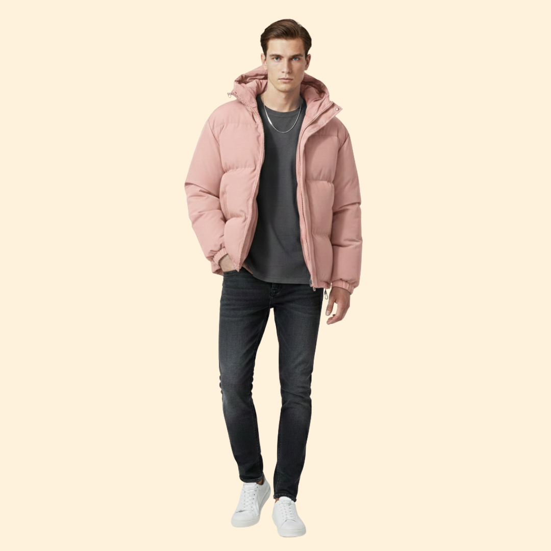Men’s Puffer Hooded Coat