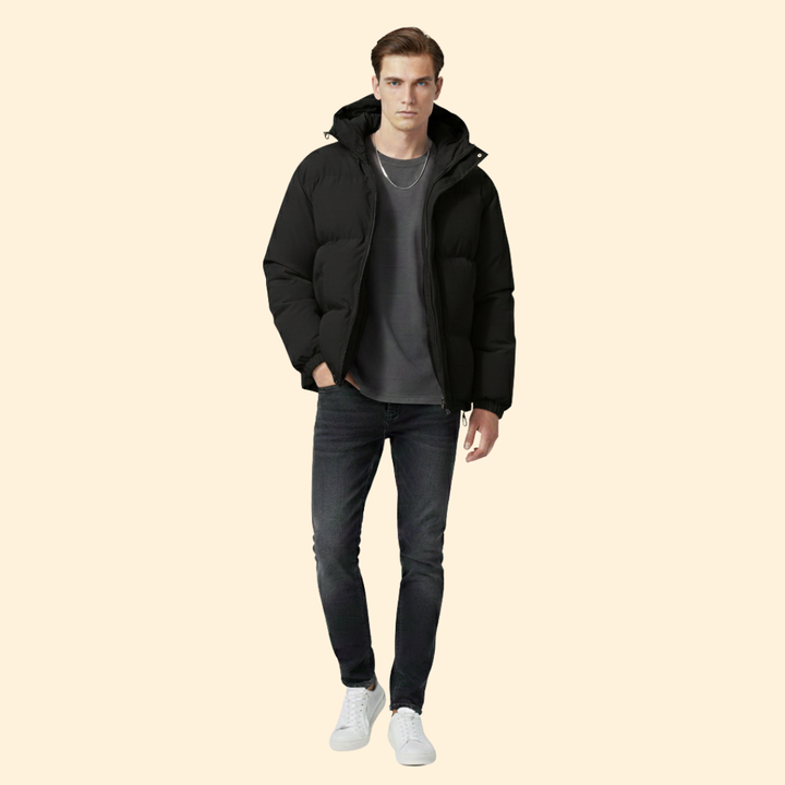 Men’s Puffer Hooded Coat
