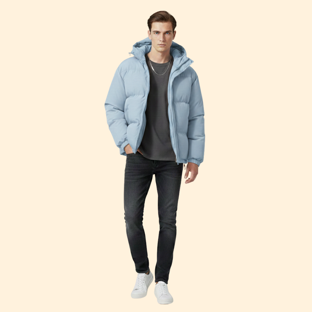 Men’s Puffer Hooded Coat