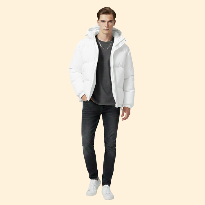 Men’s Puffer Hooded Coat