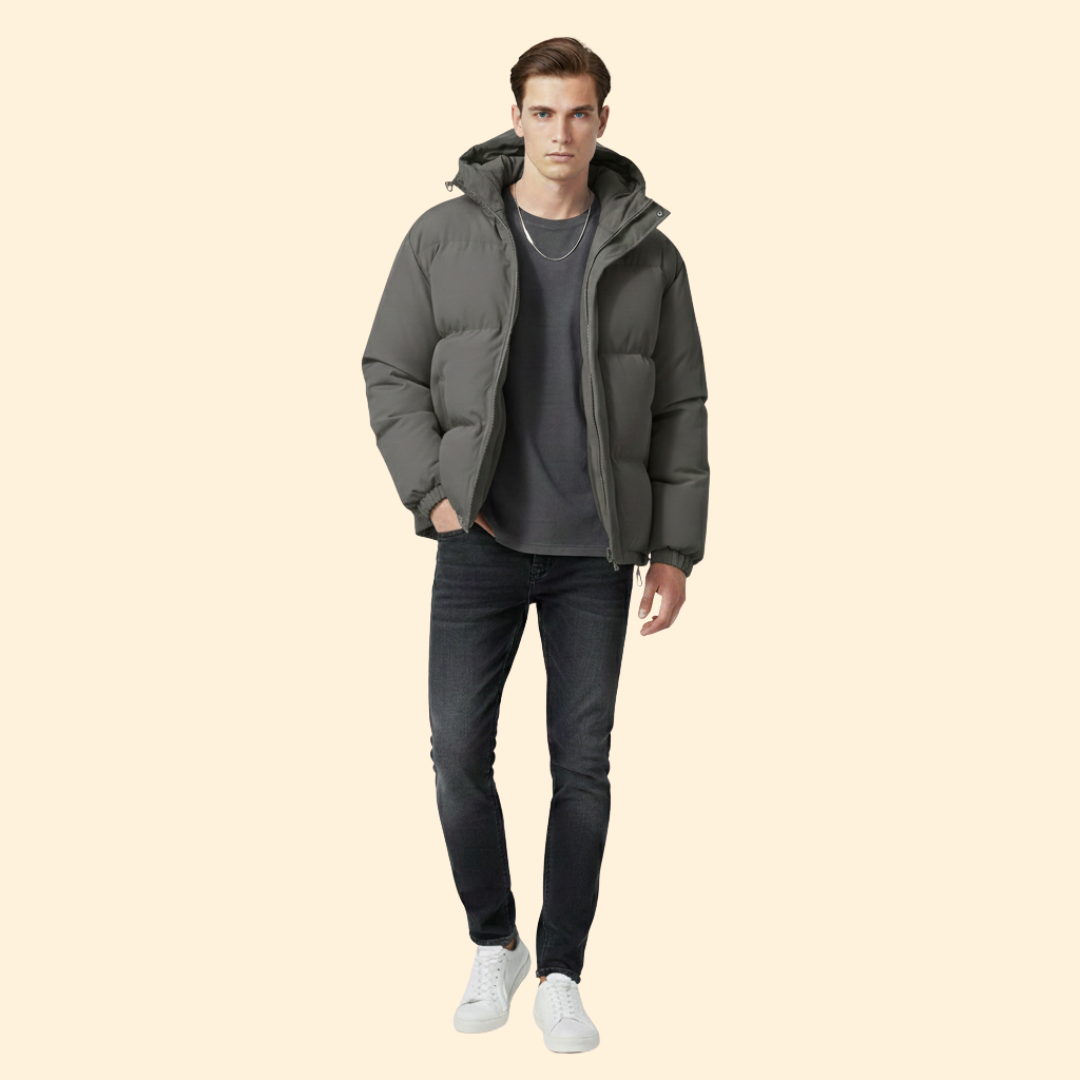 Men’s Puffer Hooded Coat