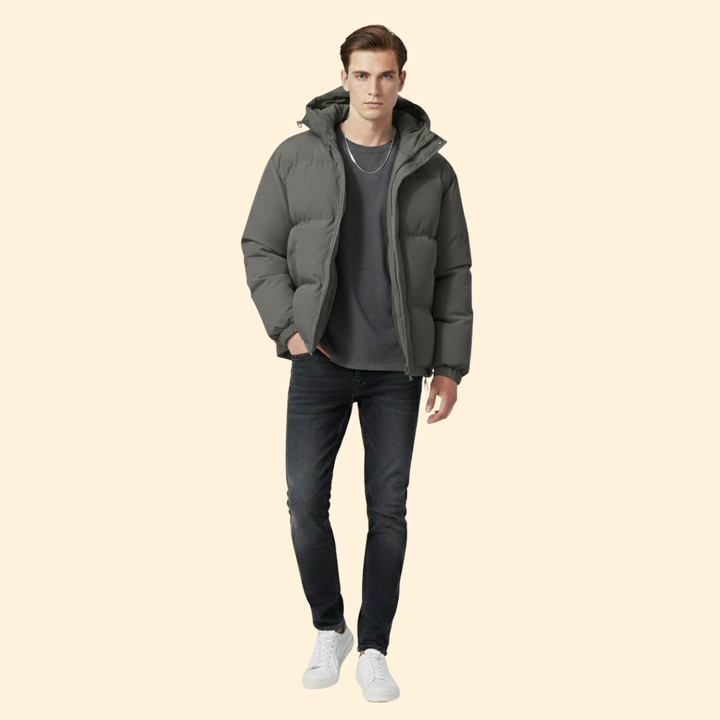 Men’s Puffer Hooded Coat