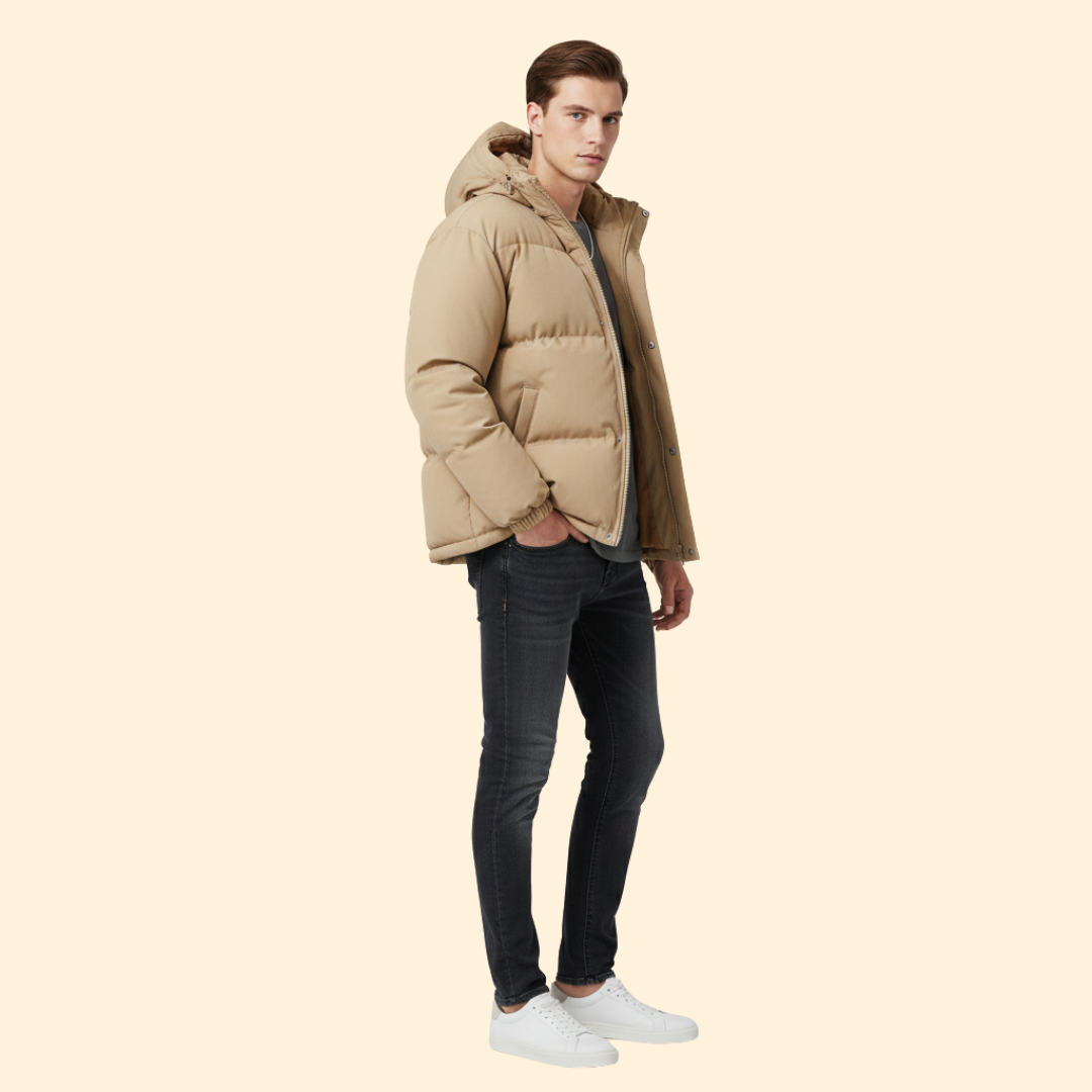 Men’s Puffer Hooded Coat