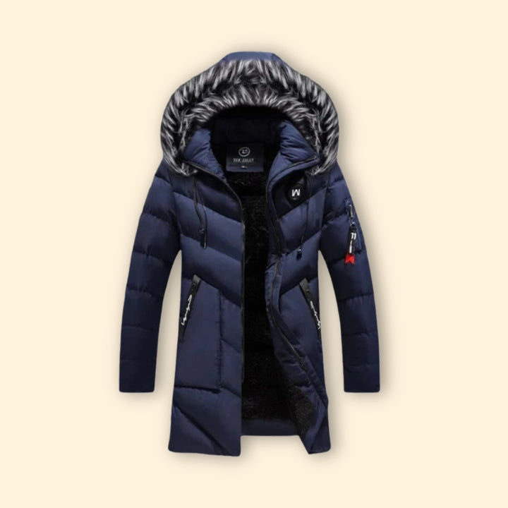 Men’s Quilted Hooded Parka