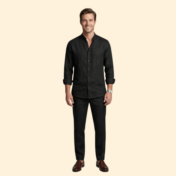 Men's Relaxed Button-Down Set