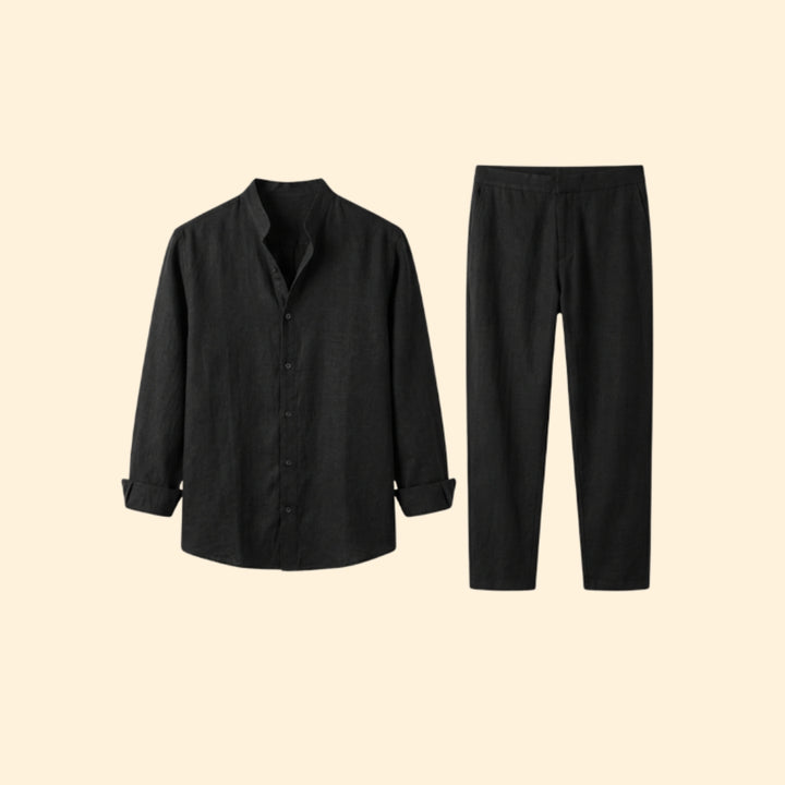 Men's Relaxed Button-Down Set