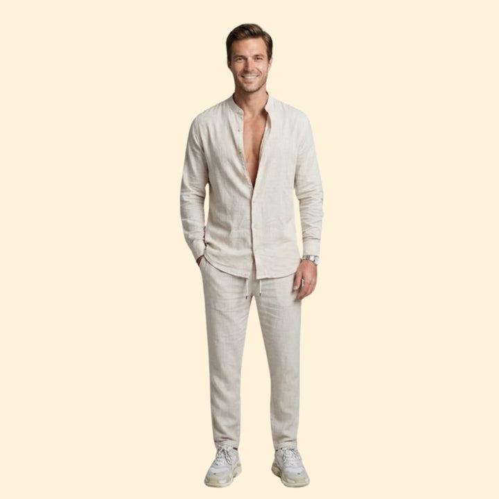 Men's Relaxed Button-Down Set