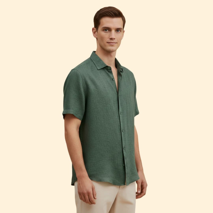 Men's Relaxed Fit Button Shirt