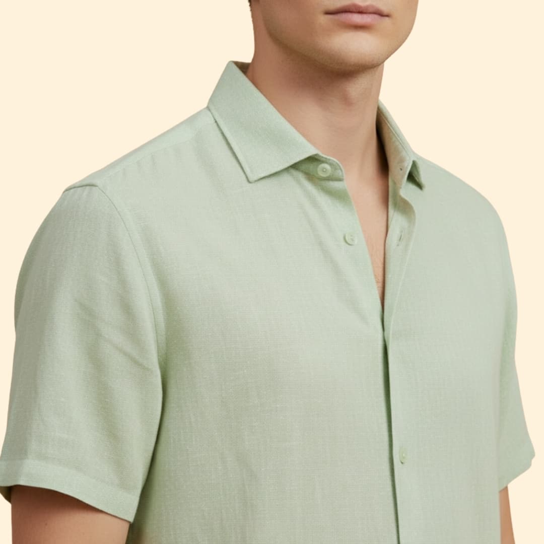 Men's Relaxed Fit Button Shirt