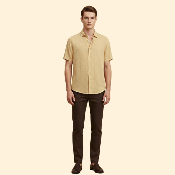 Men's Relaxed Fit Button Shirt