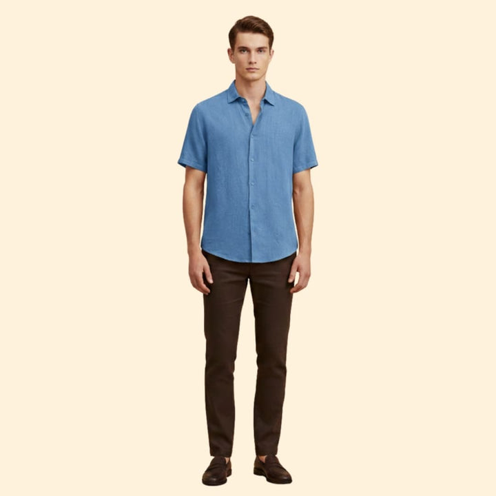 Men's Relaxed Fit Button Shirt