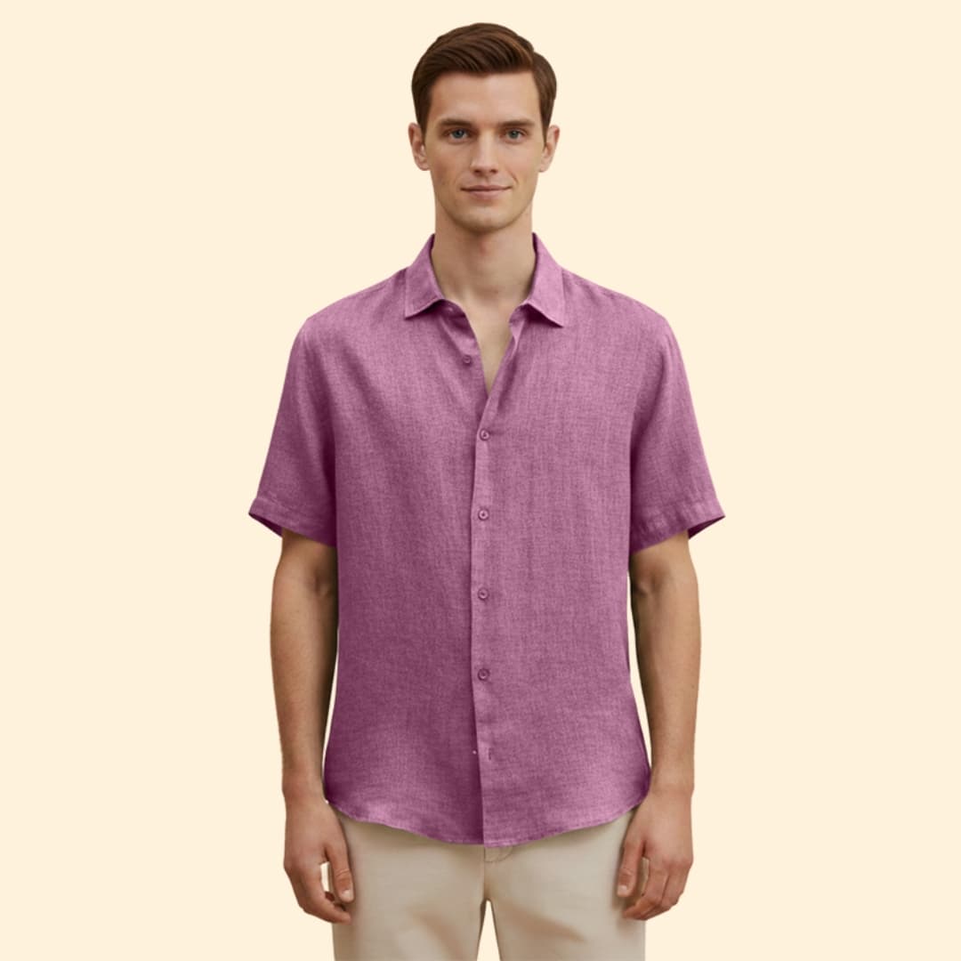 Men's Relaxed Fit Button Shirt