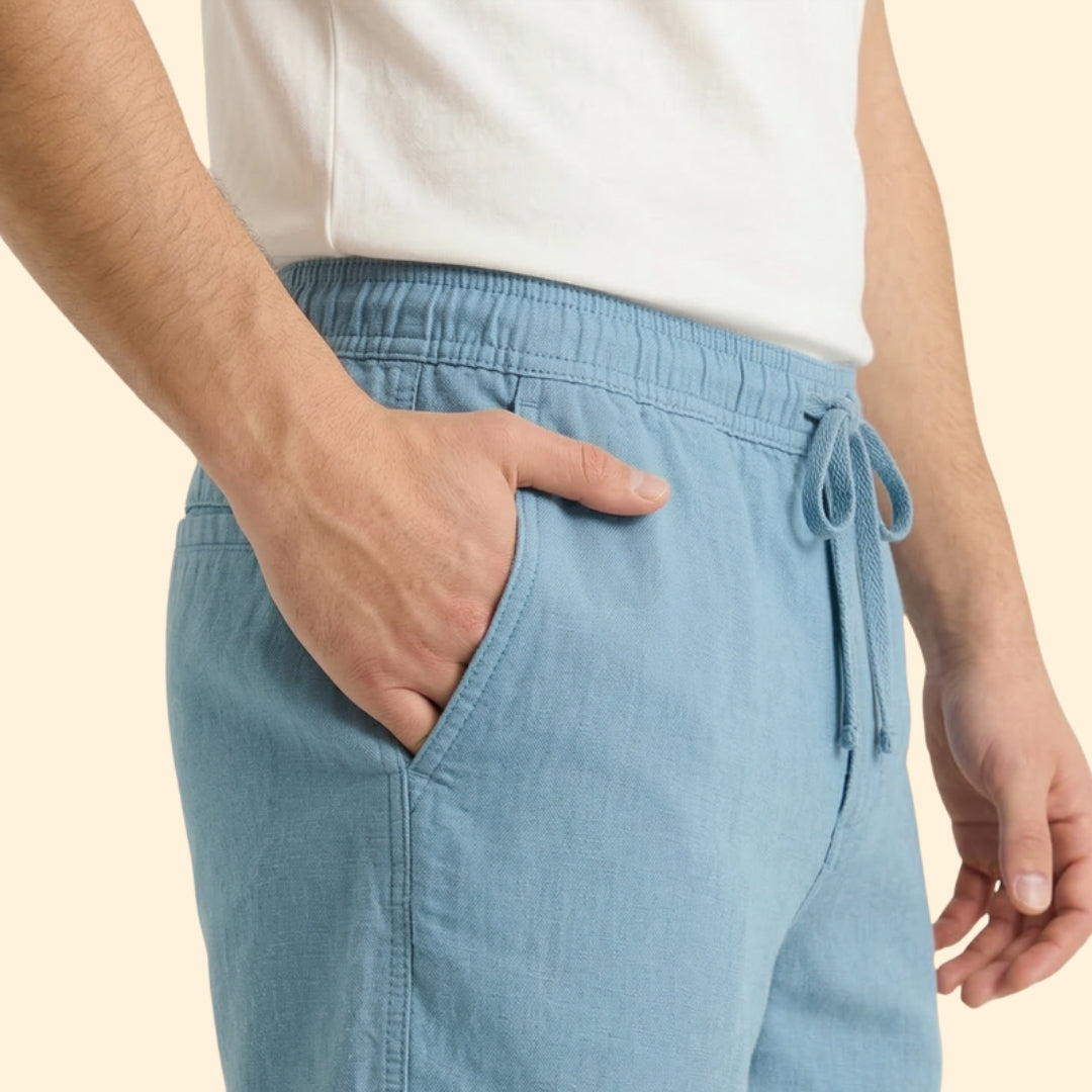 Men's Relaxed Fit Drawstring Shorts
