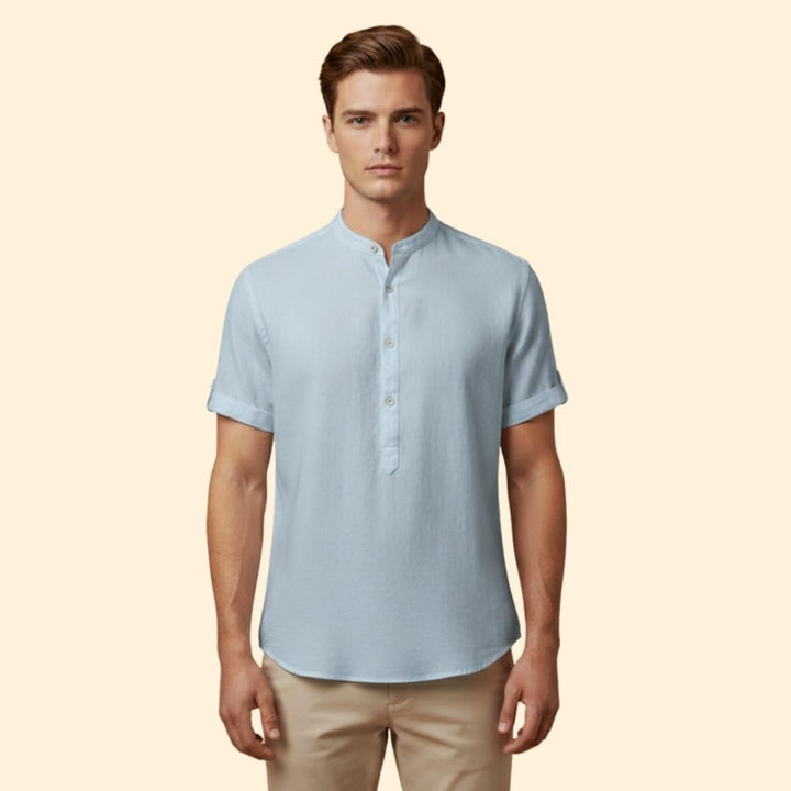 Men's Relaxed Fit Henley Shirt