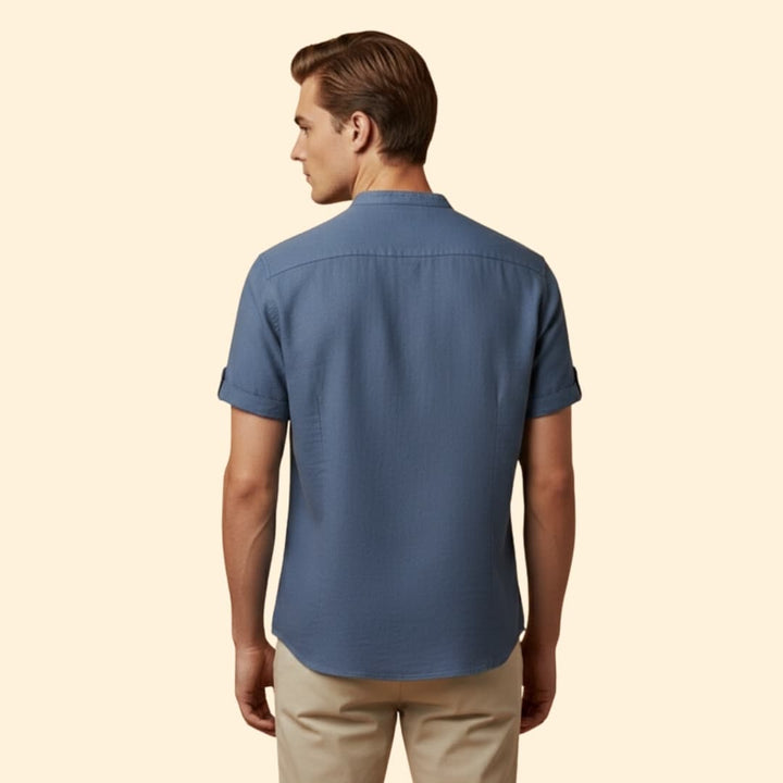 Men's Relaxed Fit Henley Shirt