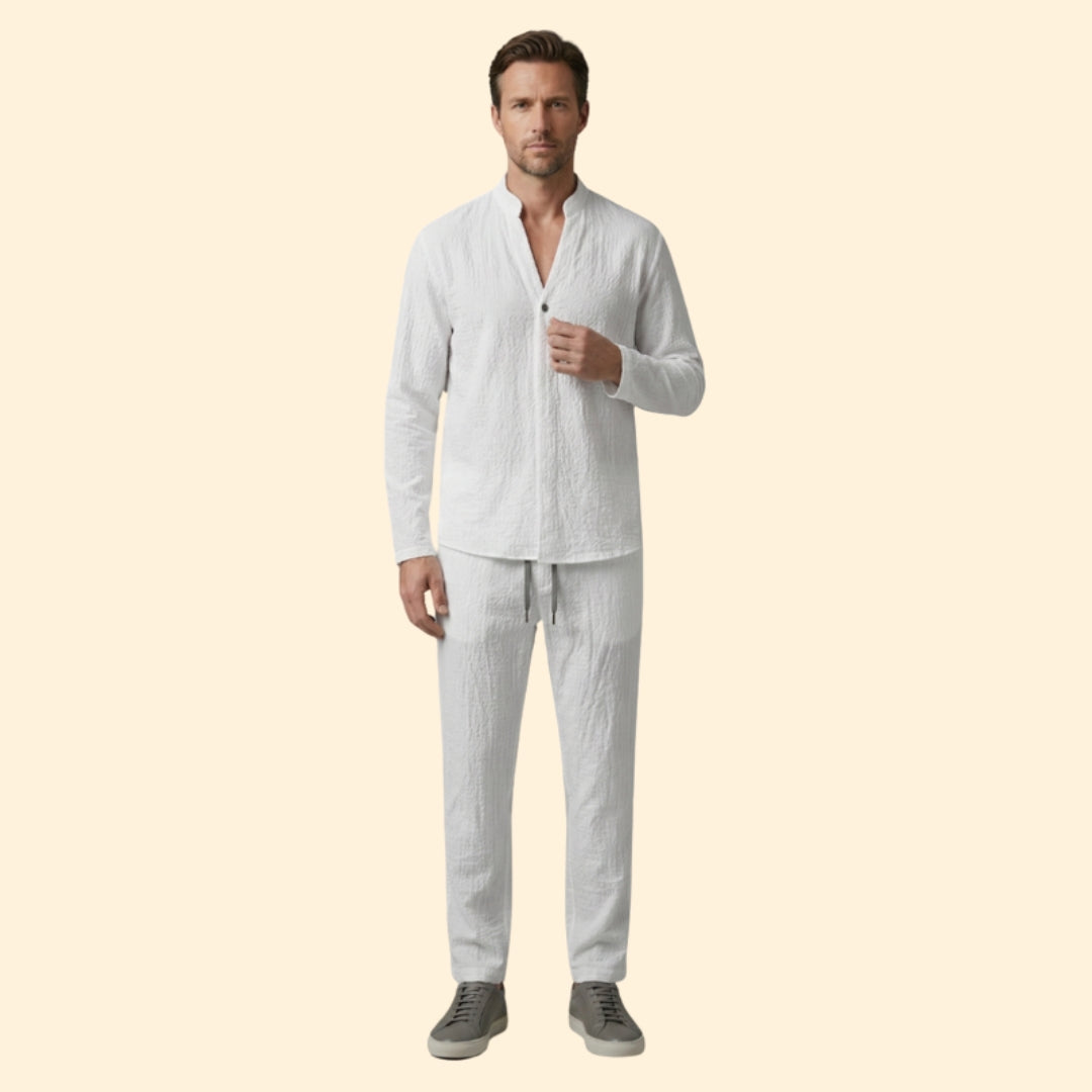 Men’s Relaxed V-Neck Set