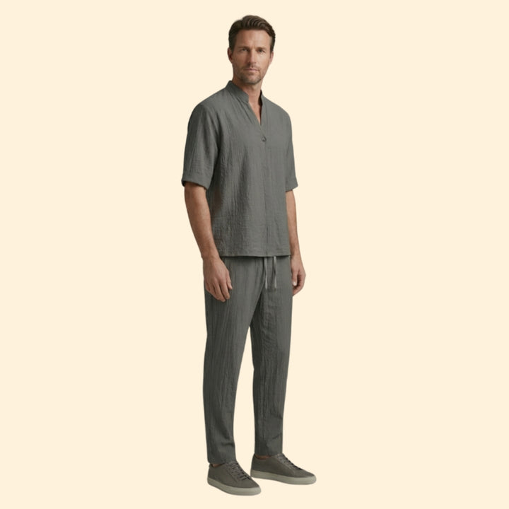 Men’s Relaxed V-Neck Set