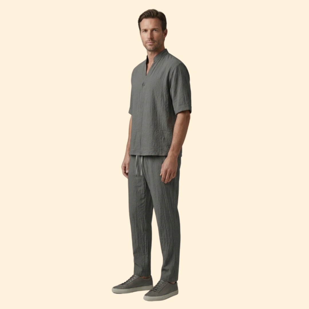 Men’s Relaxed V-Neck Set