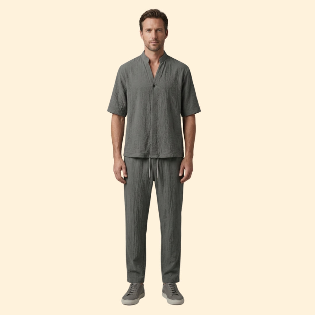 Men’s Relaxed V-Neck Set