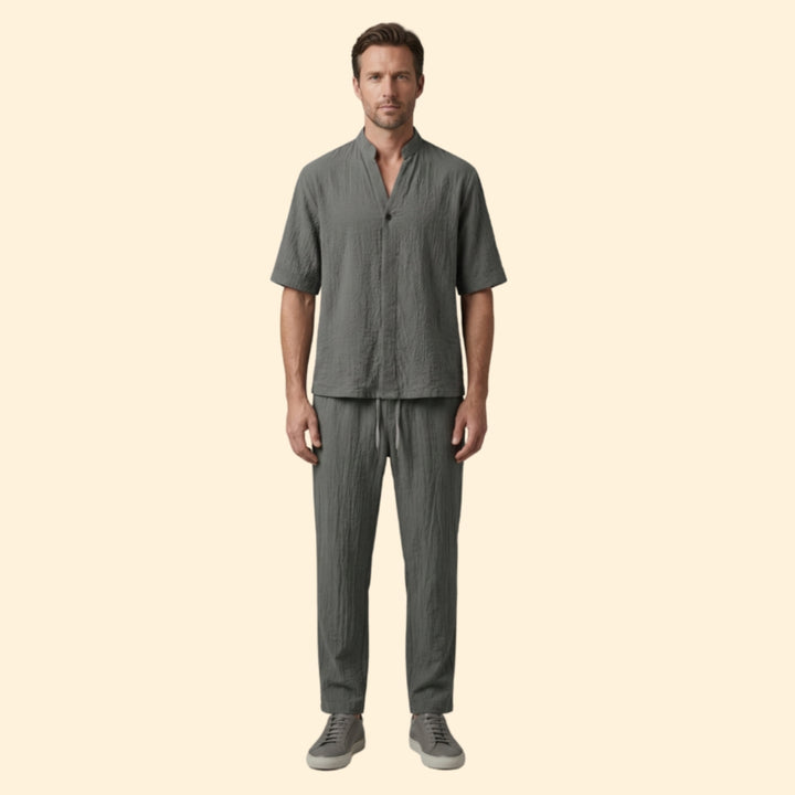 Men’s Relaxed V-Neck Set