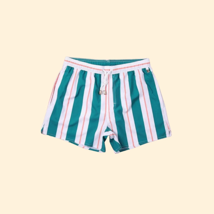 Men's Retro Stripe Shorts