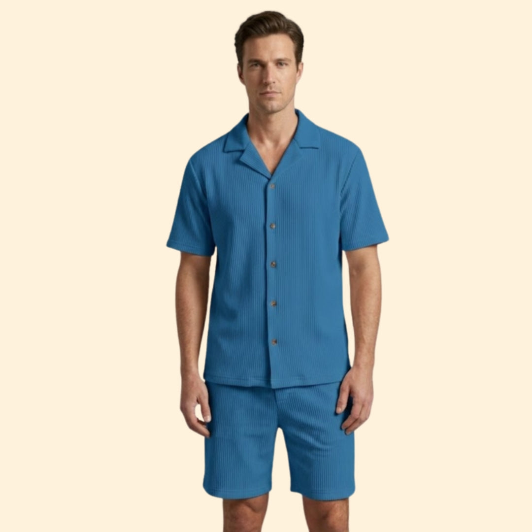 Men’s Ribbed Casual Set