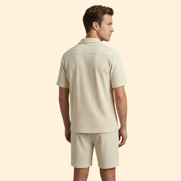 Men’s Ribbed Casual Set