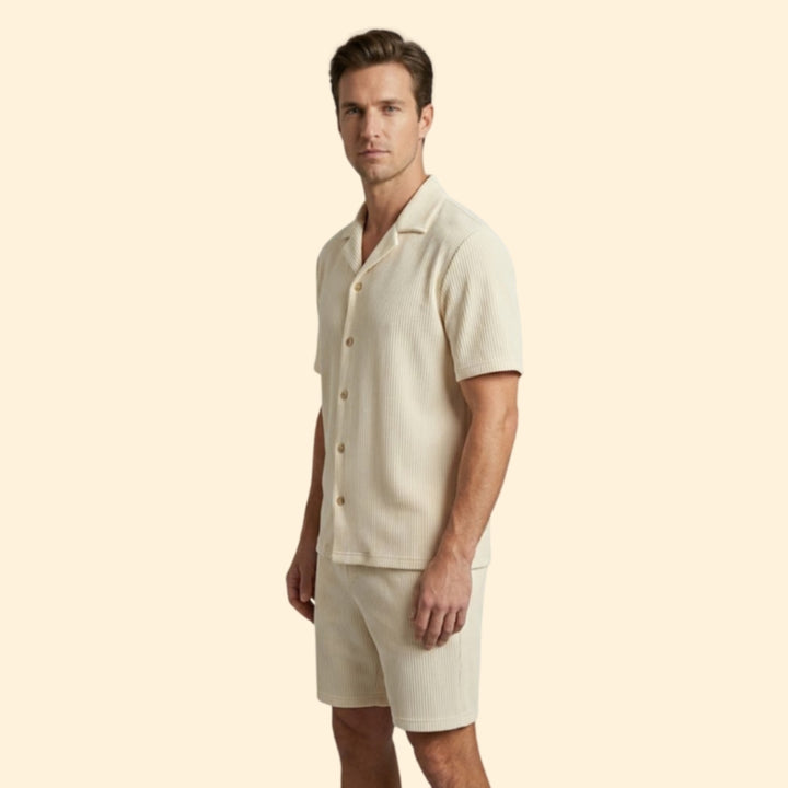 Men’s Ribbed Casual Set