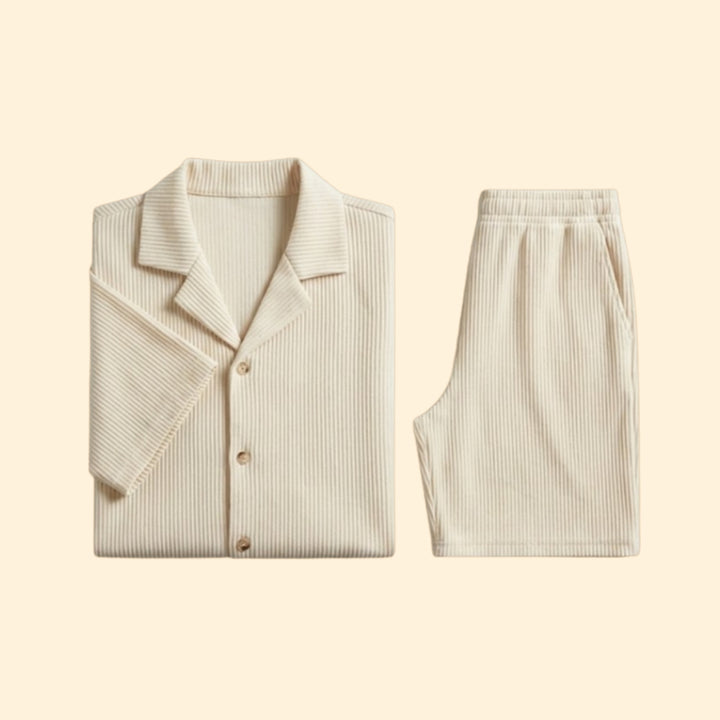 Men’s Ribbed Casual Set